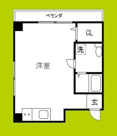 プチメゾン九条の物件間取画像